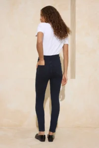 TRENDYOLMİLLA Gece Mavisi Bodysuit hugging High Waist Ekstra Flexible skinny jeans - Image 4