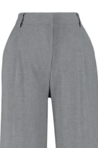 TRENDYOLMİLLA Anthracite Palazzo Pants/Extra Wide Leg Weaving Dress Pants  Palazzo Pants - Image 11