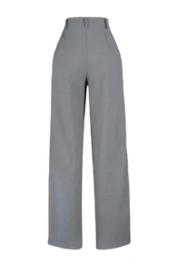 TRENDYOLMİLLA Anthracite Palazzo Pants/Extra Wide Leg Weaving Dress Pants  Palazzo Pants - Image 12
