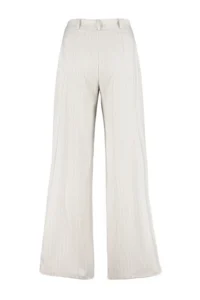 TRENDYOLMİLLA Stone Wide Leg/Wide Leg Weaving Striped Pants - Image 10