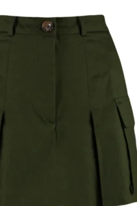 TRENDYOLMiLLA Khaki Cargo with pocket Weaving Skirt Look Shorts - Image 7