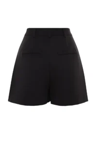 TRENDYOLMiLLA Black Rib Detailed Weaving Shorts - Image 10