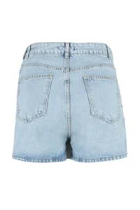 TRENDYOLMiLLA Mavi slit Mini denim Shorts Skirt - Image 8