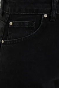 TRENDYOLMiLLA Black High Waist Mini denim Shorts - Image 7