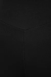 TRENDYOLMİLLA Black High Waist Shaping Biker interlock Knitting Leggings - Image 7
