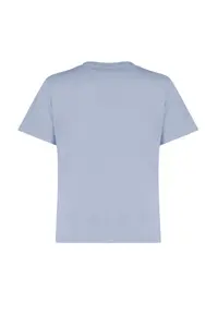 TRENDYOLMİLLA Gray 100% Cotton Basic Crew Neck Knitting T-Shirt - Image 8