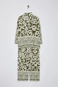 TRENDYOLMİLLA Khaki  Weaving Top and Bottom Set - Image 8