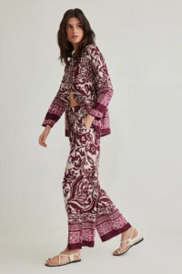 TRENDYOLMİLLA Pink Weaving Bottom - Top Set - Image 2