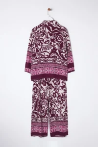TRENDYOLMİLLA Pink Weaving Bottom - Top Set - Image 9