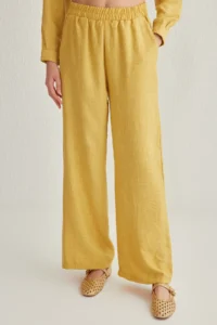 TRENDYOLMİLLA Yellow  Weaving Bottom - Top Set - Image 4
