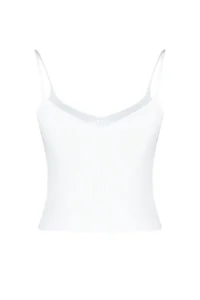 TRENDYOLMİLLA Ecru Crop Basic Blouse - Image 8