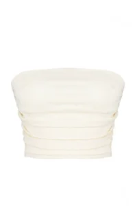 TRENDYOLMİLLA Stone Strapless Shirred Flexible Knitting Blouse - Image 7