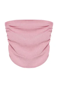 TRENDYOLMİLLA Pink Strapless Shirred Flexible Knitting Blouse - Image 7
