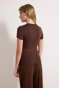 TRENDYOLMİLLA Brown*002 Knitting Blouse - Image 4