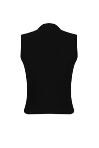 TRENDYOLMİLLA Black Zero Sleeve Shirred Flexible Knitting Blouse - Image 10