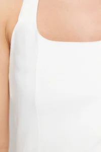 TRENDYOLMİLLA White Fitted Flexible Knitting Blouse - Image 5
