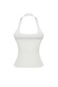 TRENDYOLMİLLA White Fitted Flexible Knitting Blouse - Image 8