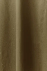 TRENDYOLMİLLA Khaki with pocket Crew Neck A-line Knitting Midi Dress - Image 7