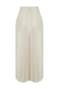 TRENDYOLMİLLA Stone pleated Maxi Flexible Knitting Skirt - Image 7