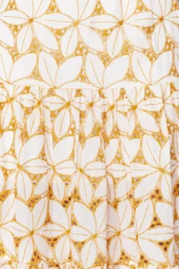 TRENDYOLMiLLA Beige embroidery and Embroidery Detailed flared Maxi Size Weaving Skirt - Image 4