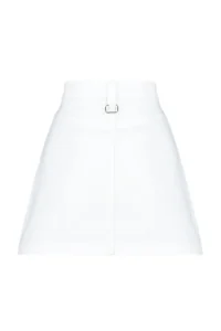 TRENDYOLMiLLA White Zipper Detailed Cargo with pocket High Waist Mini denim Skirt - Image 8