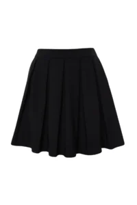 TRENDYOLMiLLA Black pleated Mini Weaving Skirt - Image 6