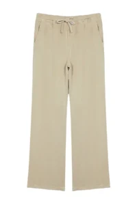 TRENDYOLMİLLA Beige More Sustainable 100% Tencel™ Elastic Waist High Waist jeans - Image 7
