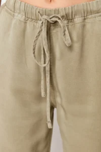 TRENDYOLMİLLA Khaki More Sustainable 100% Tencel™ Elastic Waist High Waist jeans - Image 5