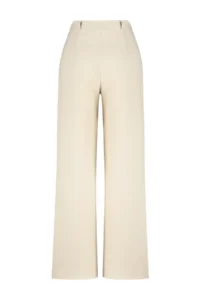 TRENDYOLMİLLA Beige Wide Leg/Wide Leg Weaving Pants - Image 8