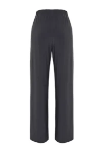 TRENDYOLMİLLA Anthracite Binding Detailed slit Flexible  Pants - Image 8