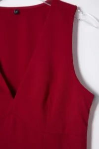 TRENDYOLMİLLA Rejection V-neck slim Fit Weaving  Weaving Blouse - Image 7