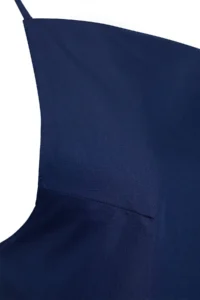 TRENDYOLMİLLA Navy Blue Low-cut back Weaving Blouse - Image 8
