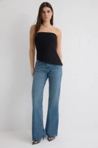 TRENDYOLMİLLA Black Weaving Blouse - Image 2