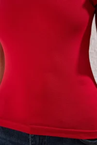 TRENDYOLMİLLA Rejection Asymmetric Yaka Binding Detailed Flexible Knitting Blouse - Image 3