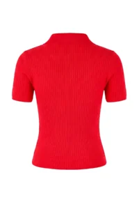 TRENDYOLMİLLA Brown-Rejection Basic Polo Shirt Collar 2 Sets Paket Knitwear Thin Blouse - Image 12