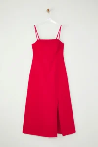 TRENDYOLMİLLA Rejection linen blended A Cut Maxi Weaving Dress - Image 6