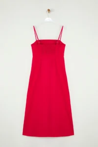 TRENDYOLMİLLA Rejection linen blended A Cut Maxi Weaving Dress - Image 8
