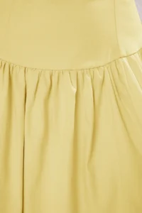 TRENDYOLMİLLA Yellow Weaving Short/Mini Dress - Image 3