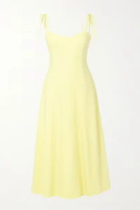 TRENDYOLMİLLA Yellow Weaving Maxi Dress - Image 5
