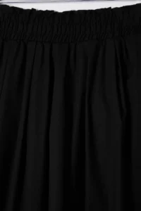 TRENDYOLMiLLA Black flared Maxi Elastic Waist Weaving Skirt - Image 9