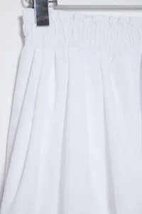 TRENDYOLMiLLA White flared Maxi Elastic Waist Weaving Skirt - Image 9