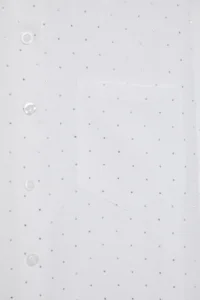 TRENDYOLMİLLA White Stone Detailed Shirt Shirt - Image 7