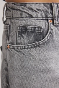 TRENDYOLMİLLA Gray Regular Waist Loose Baggy jeans - Image 4
