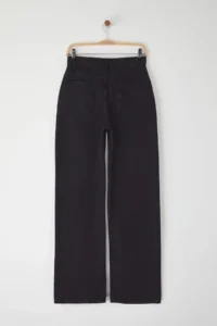 TRENDYOLMİLLA Black High Waist Wide Leg jeans - Image 6