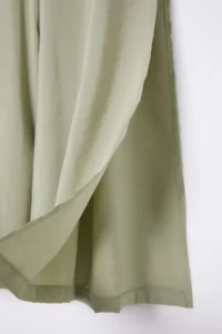 TRENDYOLMİLLA Mint Modal Wide Leg / Wide Leg High Waist slit Weaving Pants  Palazzo Pants - Image 7