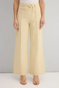 TRENDYOLMİLLA Cotton Gabardine Arched Wide Leg/Wide Leg - Image 3