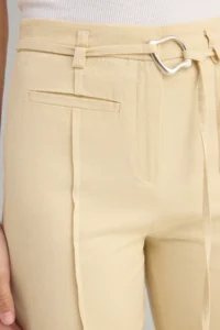 TRENDYOLMİLLA Cotton Gabardine Arched Wide Leg/Wide Leg - Image 4