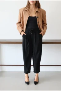 TRENDYOLMİLLA Black Şalwar/Harem Laced Pants - Image 7