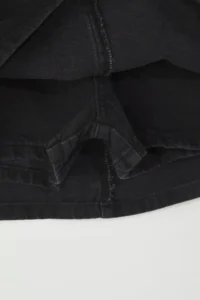 TRENDYOLMiLLA Black More Sustainable High Waist Mini denim Shorts Skirt - Image 8