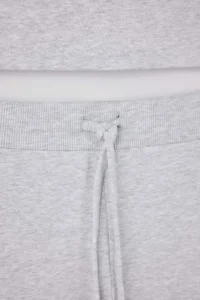 TRENDYOLMİLLA Wardrobe Essentials-Gray Melange Fitted flared leg Knitting Top and Bottom Set - Image 6